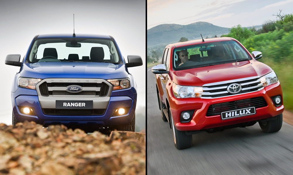 Ford Ranger and Toyota Hilux