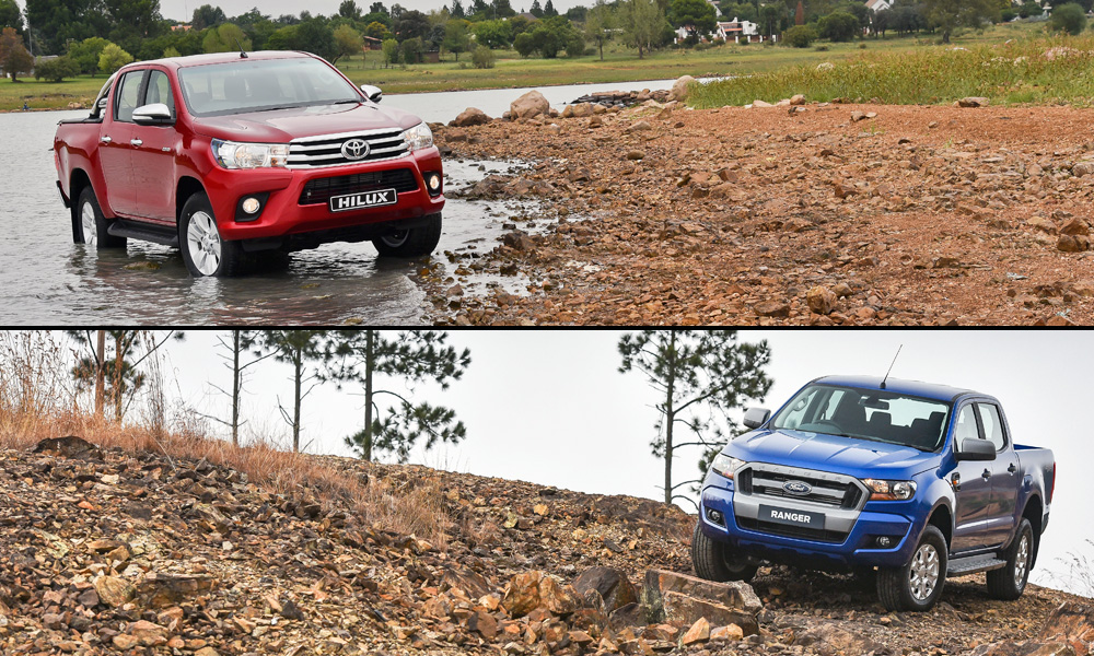 Toyota Hilux and Ford Ranger