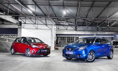 Toyota Yaris and Suzuki Baleno