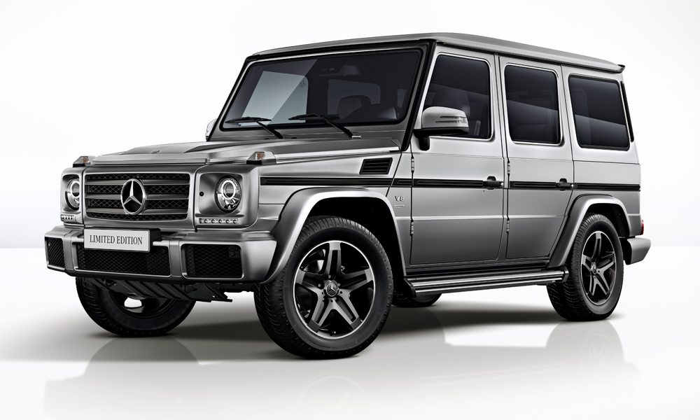 The Mercedes-Benz G500 Limited Edition.