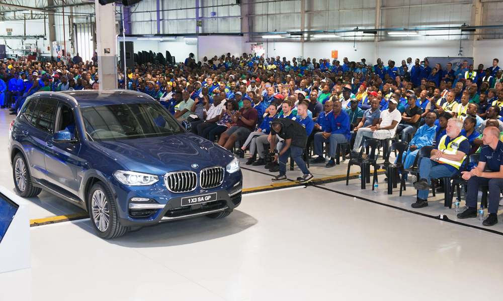 First BMW X3 built at Plant Rosslyn
