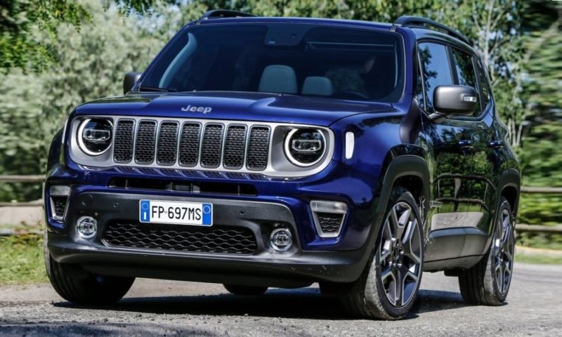 Jeep Renegade facelift front