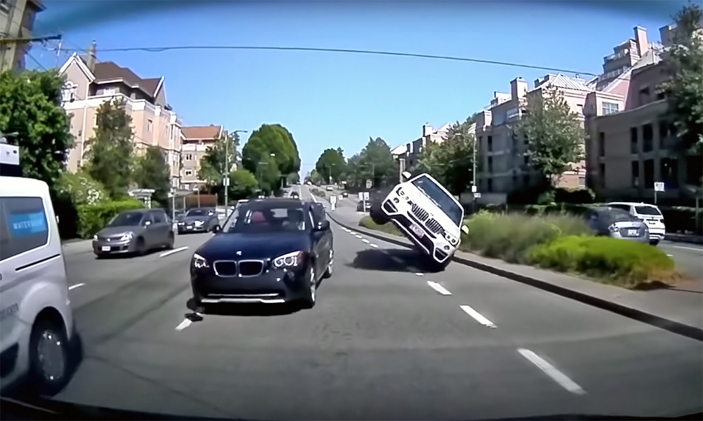 BMW X4 driver