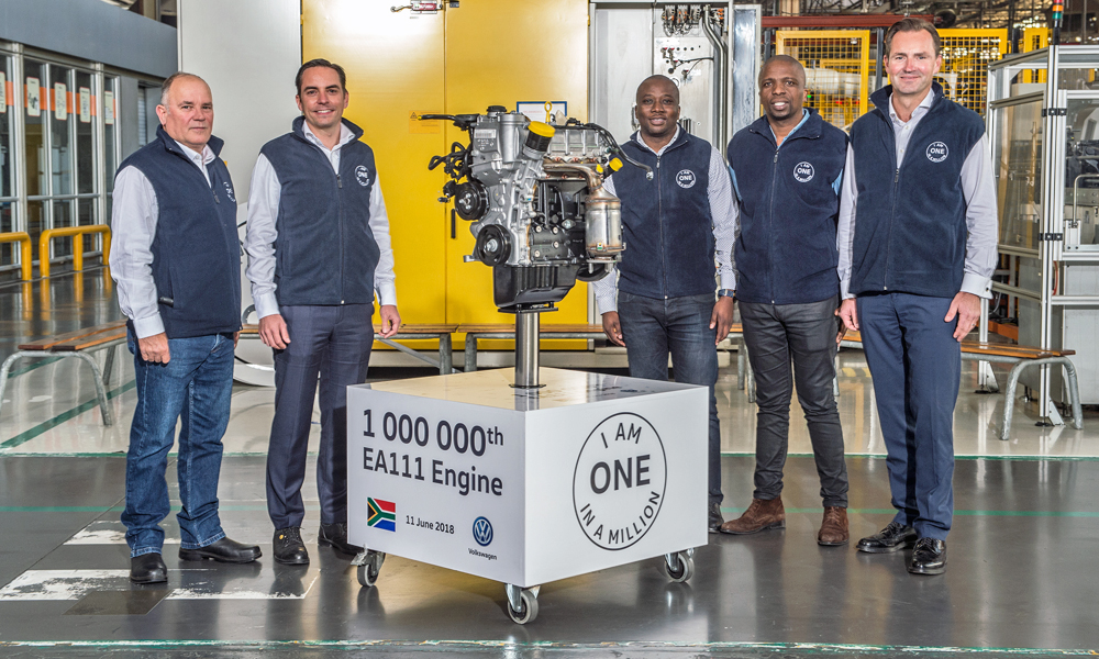Volkswagen SA: one millionth EA111