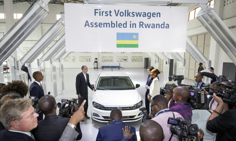 Volkswagen in Rwanda