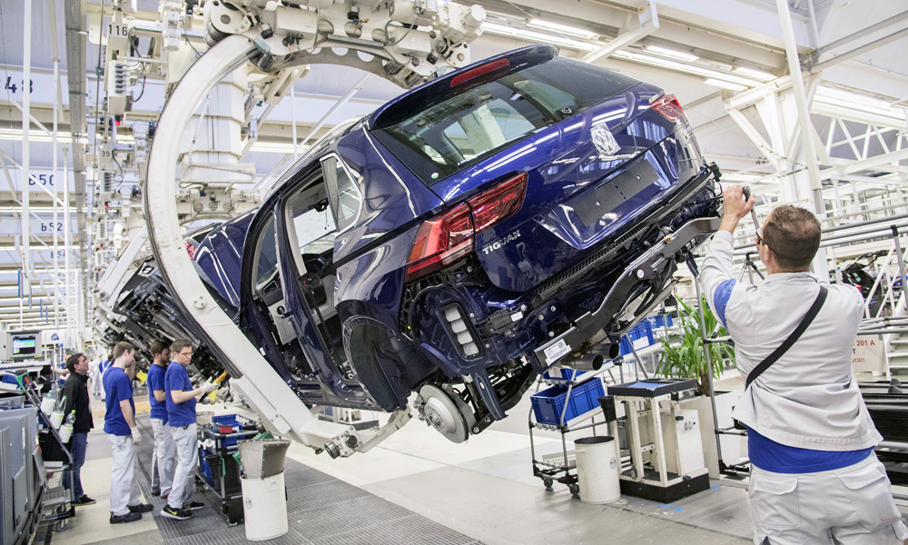 Volkswagen Wolfsburg production