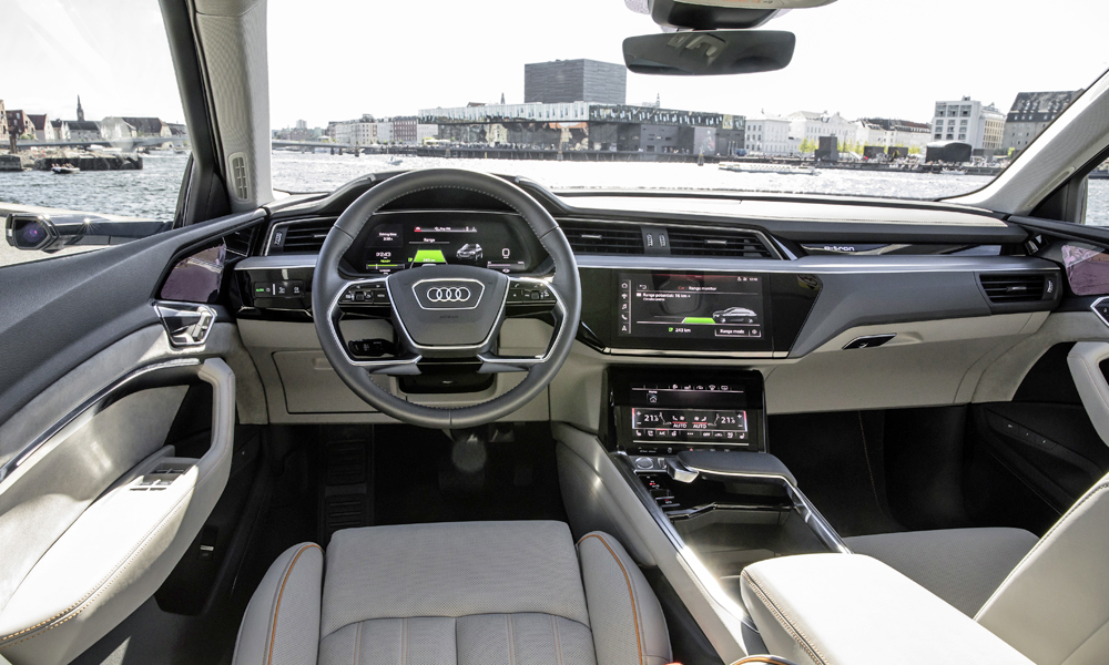 Audi e-tron prototype cabin