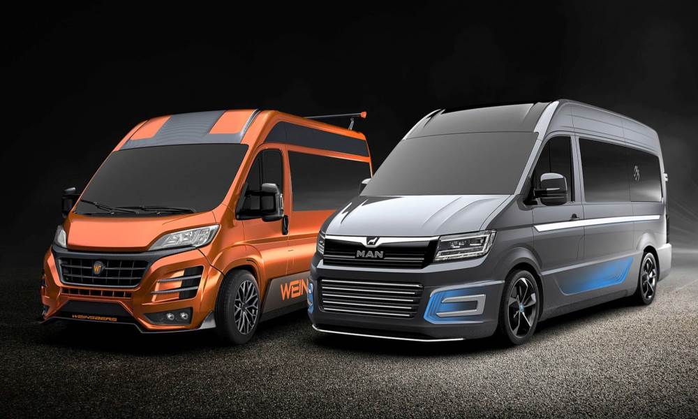 Knaus Tabbert has put together two rather bold camper vans.