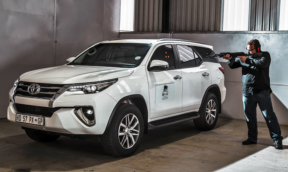 Armoured Toyota Fortuner