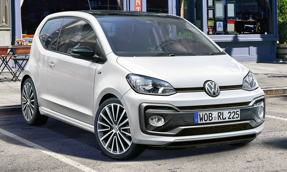 Volkswagen Up wearing an R-Line exterior package