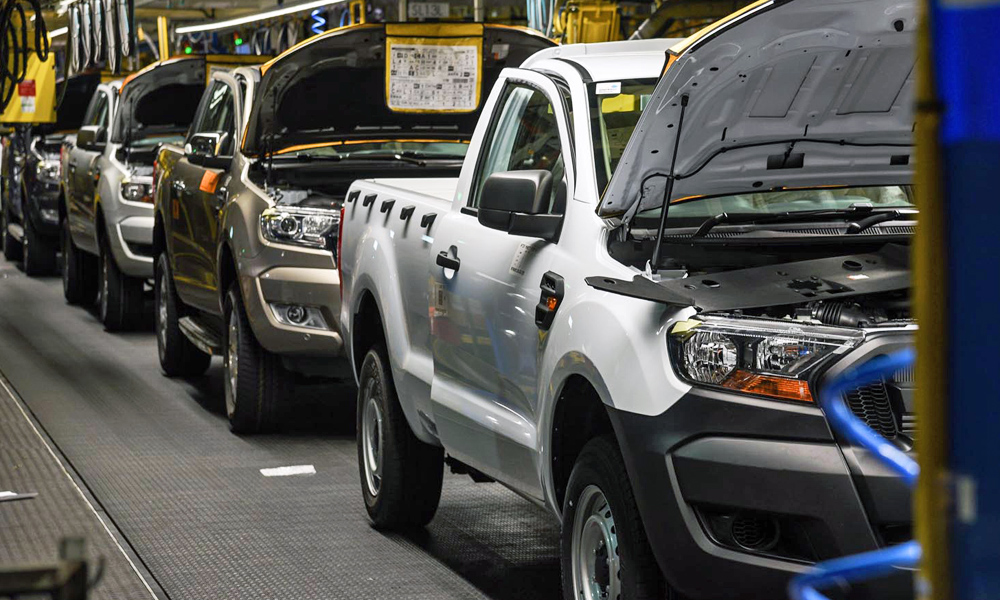 Ford says its local production capacity has hit a new high.