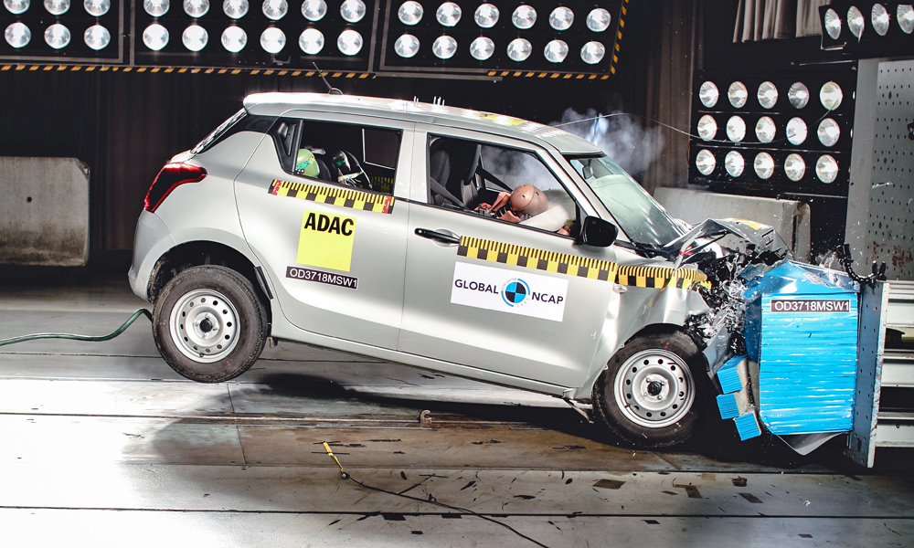 Suzuki Swift Global NCAP crash test