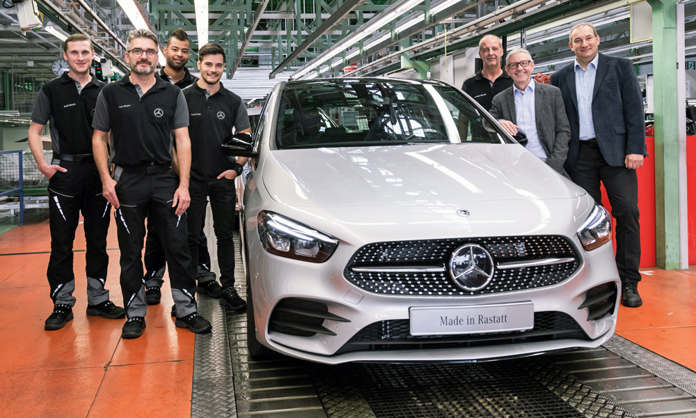Mercedes-Benz B-Class production