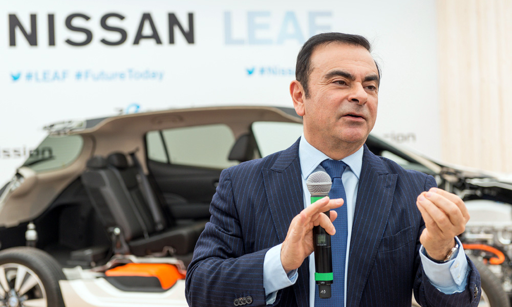 Nissan chairman Carlos Ghosn.