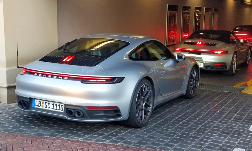 Porsche 911 spotted in SA