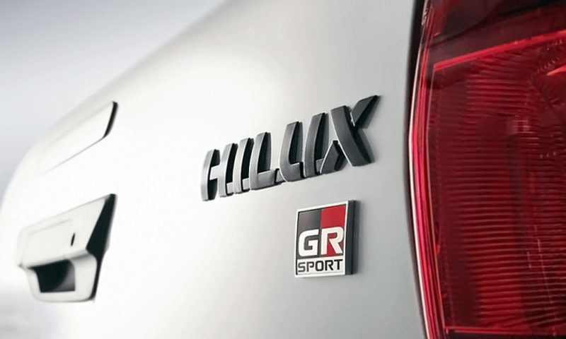 Toyota Hilux GR Sport badge