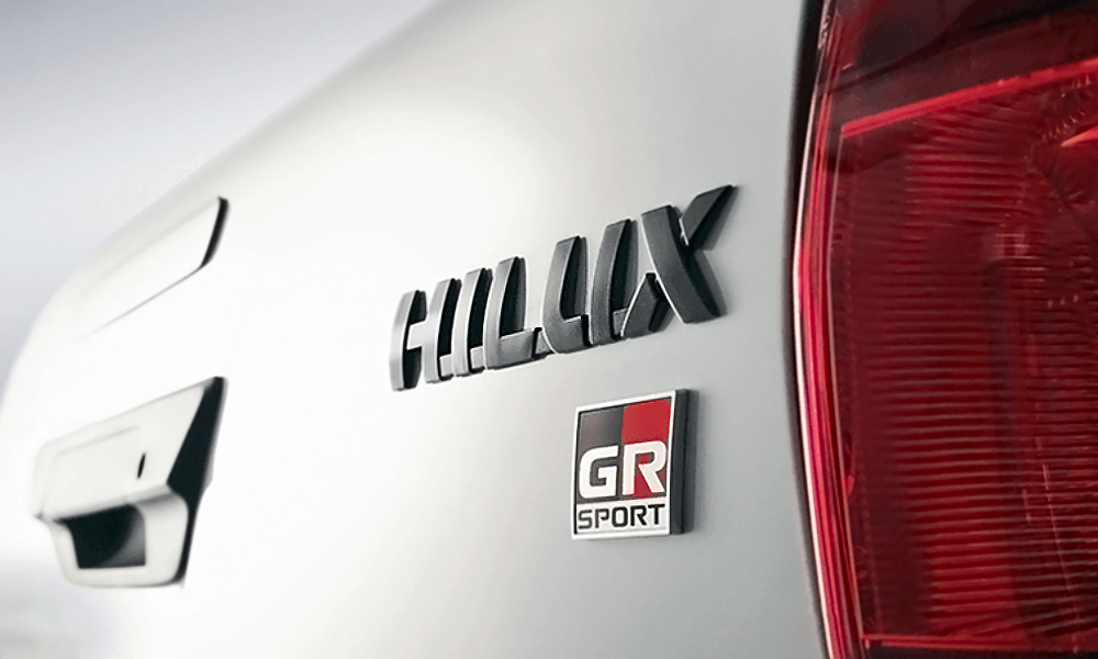 Toyota Hilux GR Sport badge