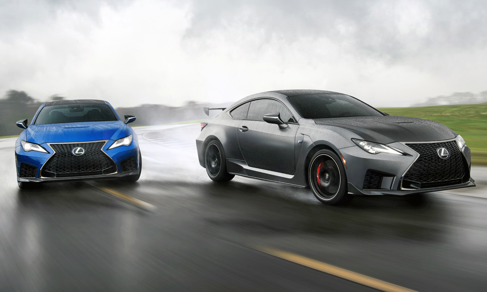 Lexus RC F and Track Edition