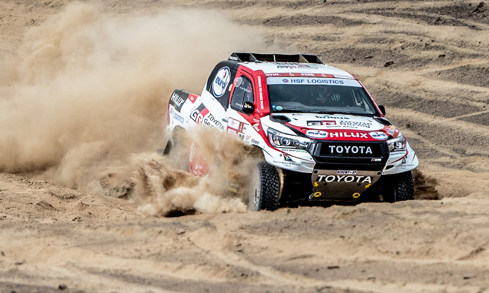 Toyota at Dakar