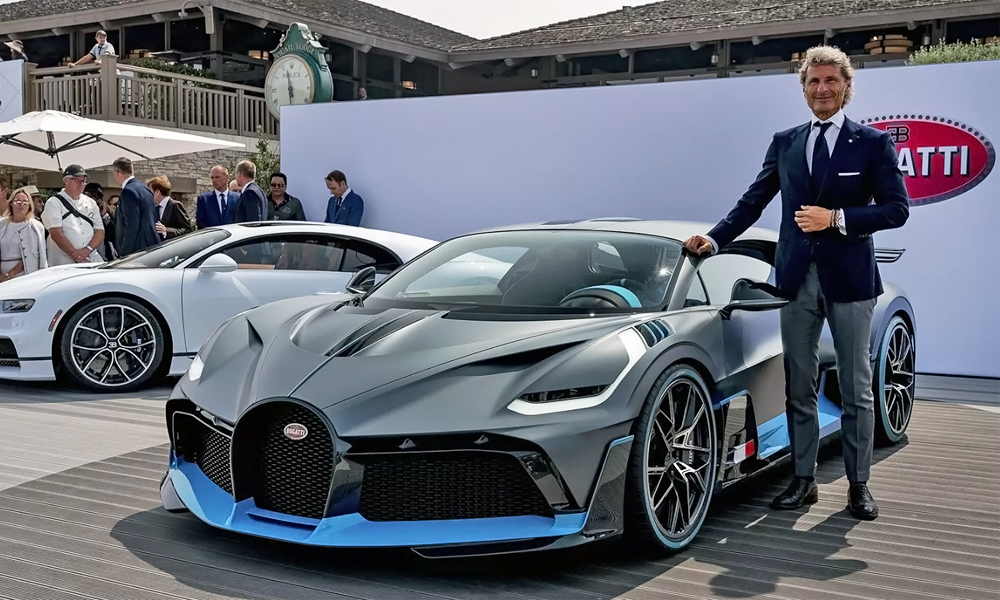 Bugatti president Stephan Winkelmann