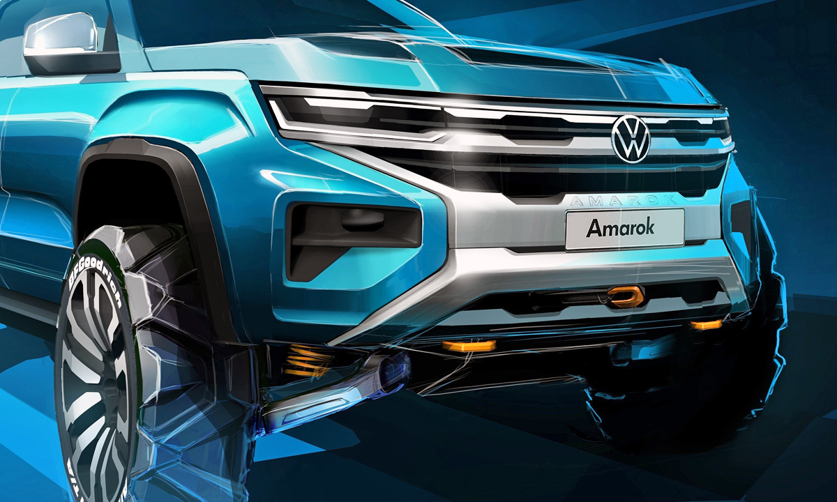 Volkswagen Amarok sketch
