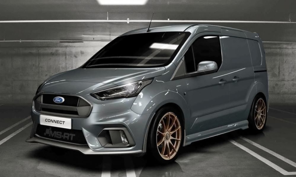 MSRT adds furious body kit to Ford Transit Connect van