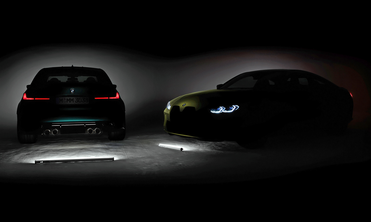 BMW M3 and M4 teaser