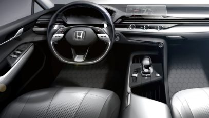 Honda interior sketch