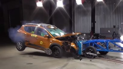 Renault Sandero Stepway crash test