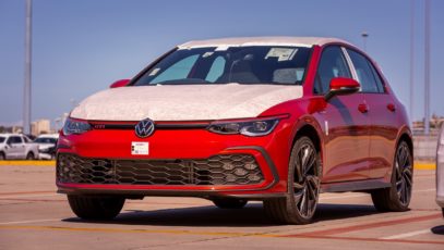Volkswagen Golf GTI front landed in South Africa