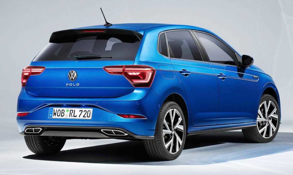 Volkswagen Polo facelift r-line rear quarter