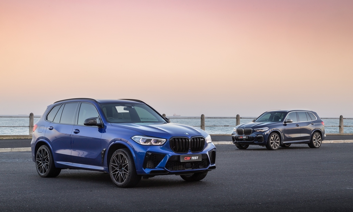 BMW X5 M Competition and X5 M50i
