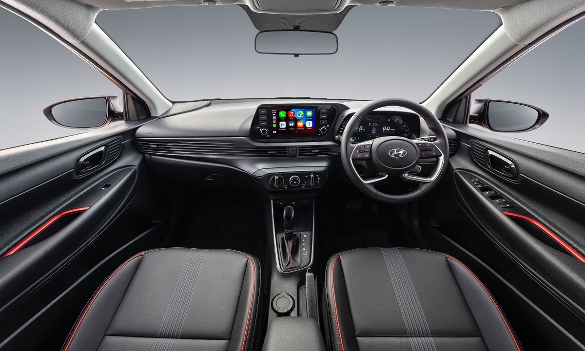 2021 Hyundai i20 interior