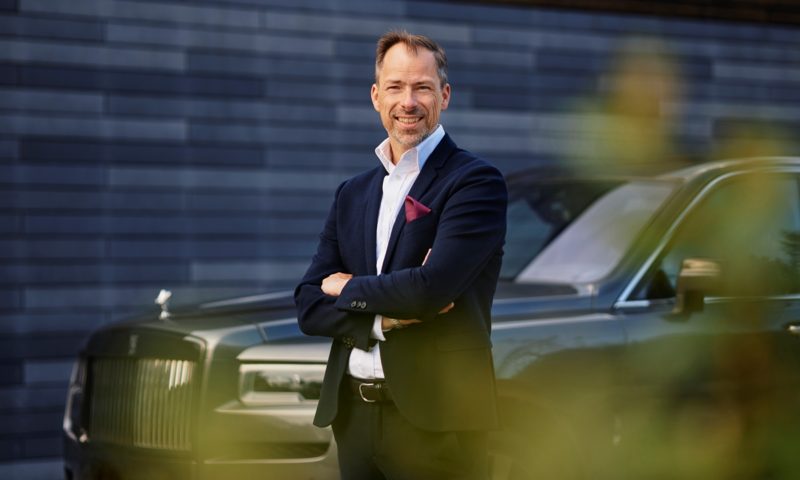 Rolls-Royce anders warming new head of design