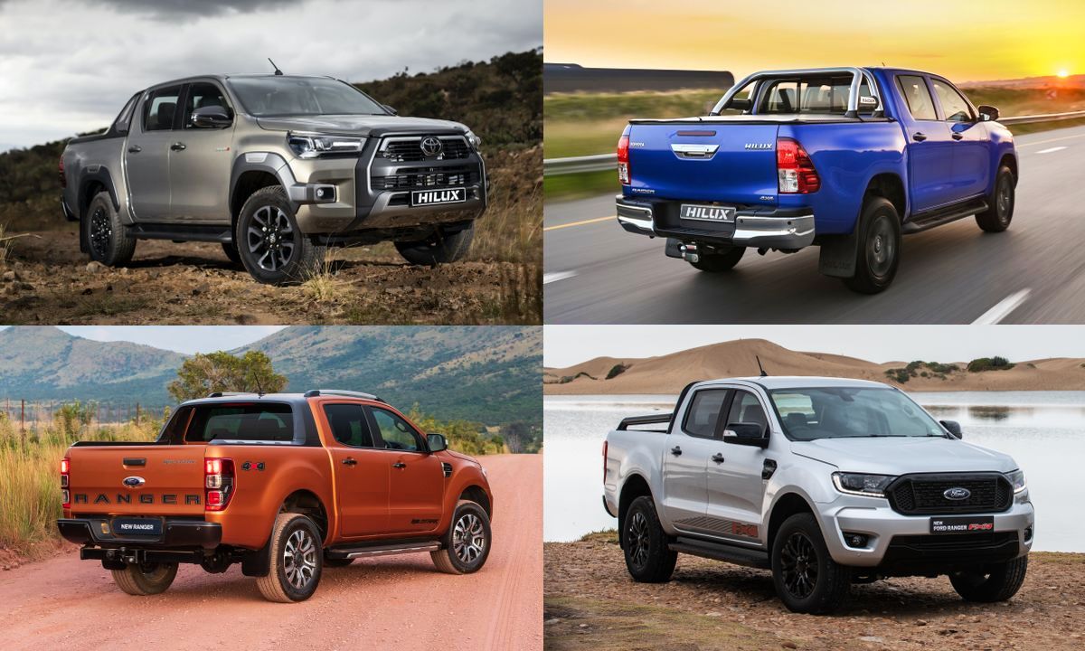 2021 | Toyota Hilux | Ford Ranger | double cab | South Africa | best selling