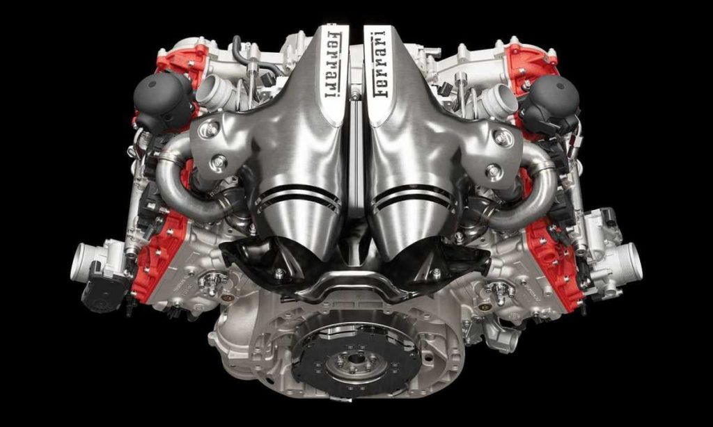 Ferrari 296 GTB engine