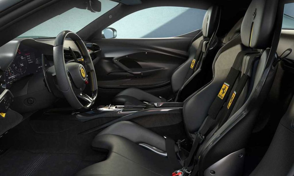 Ferrari 296 GTB interior