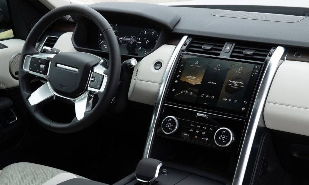Land Rover Discovery facelift interior