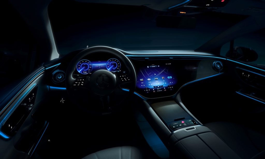 All-electric Mercedes-AMG EQE interior