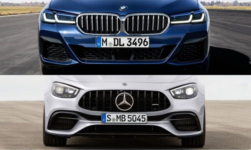 BMW Mercedes sales race