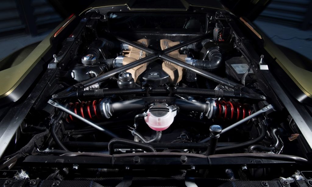 Lamborghini Sian engine