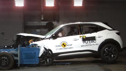 Opel Mokka NCAP crash test