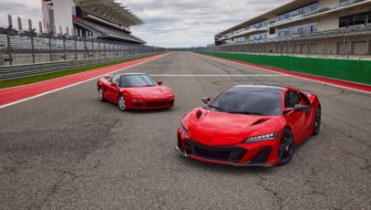 Acura NSX Type S new and old