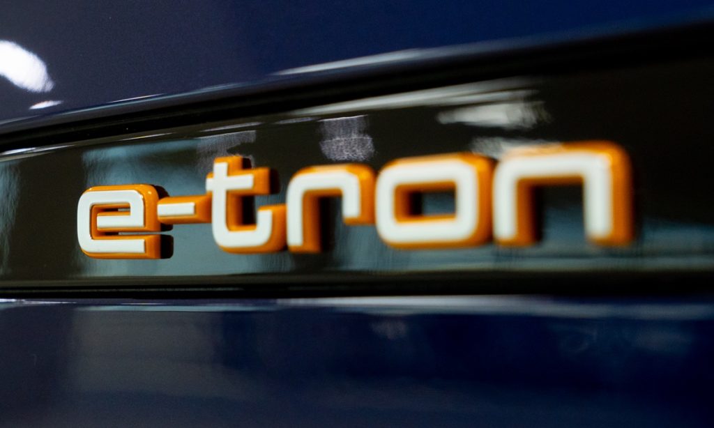 Audi South Africa E-Tron range badge