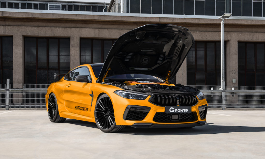 BMW M8 Competition G-Power Open Bonnet