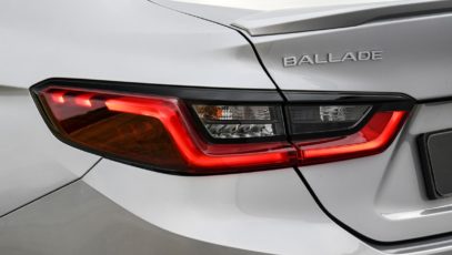 Honda Ballade taillamp