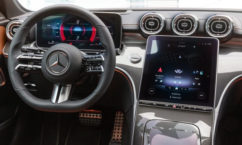Mercedes-Benz C-Class steering wheel