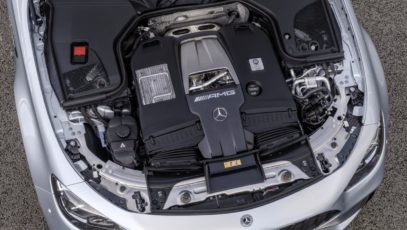 Mercedes-Benz V8-powered models suspended
