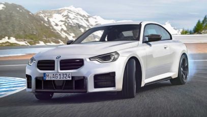 Next-generation BMW M2 drift