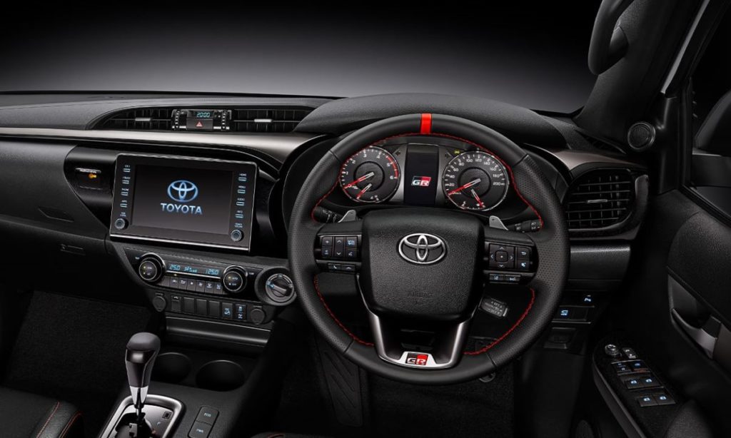Toyota Hilux GR Sport interior